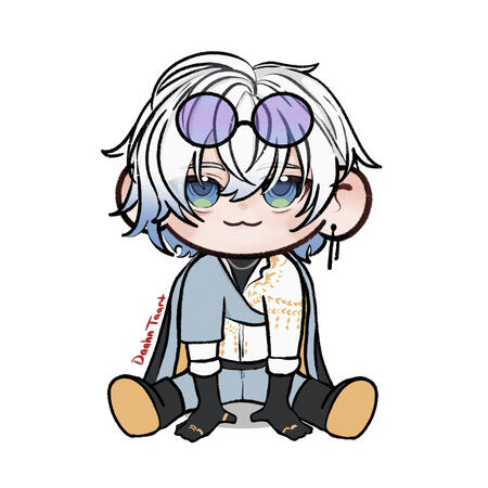 Kaelix Debonair Chibi Fanart [Sticker/Charm]